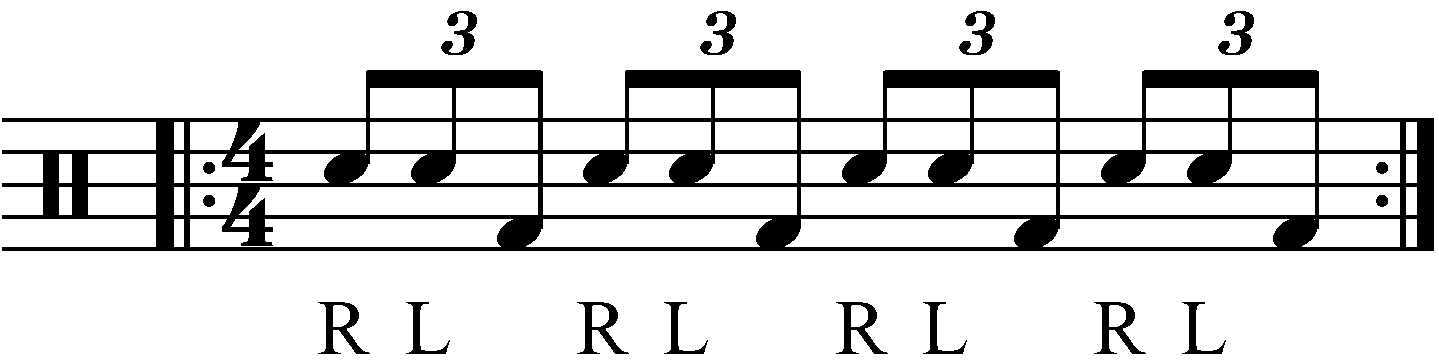 Example of the fills pattern