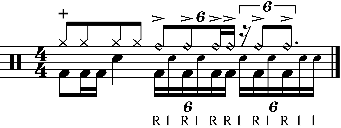 Fill 5 with groove