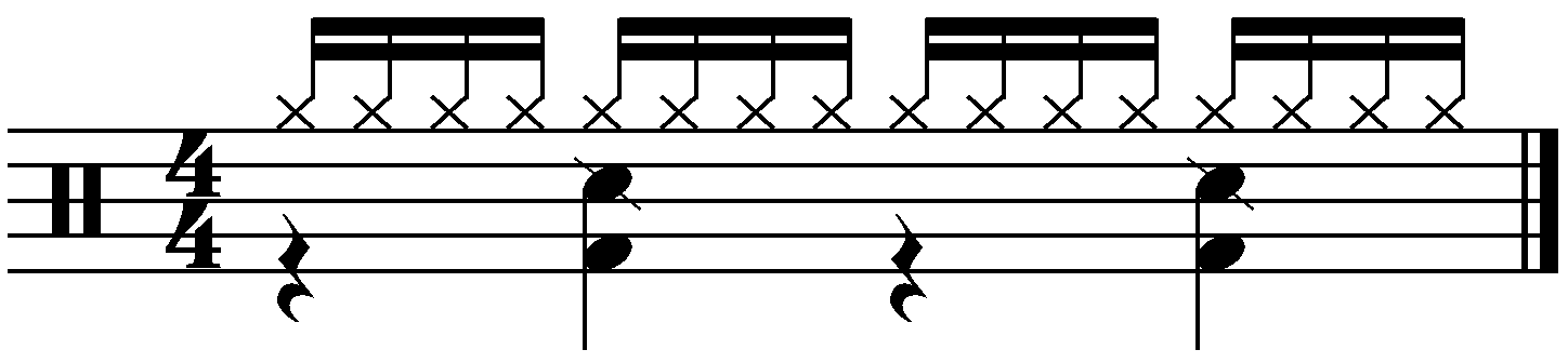 The basic version of this groove
