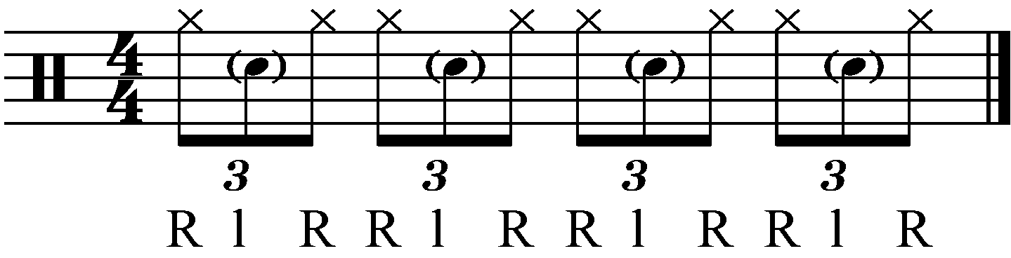 An exercise in the grooves movement