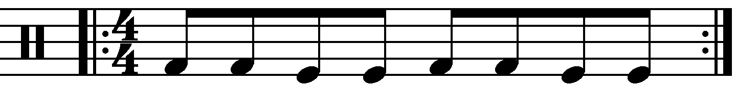 The eighth note exercise.